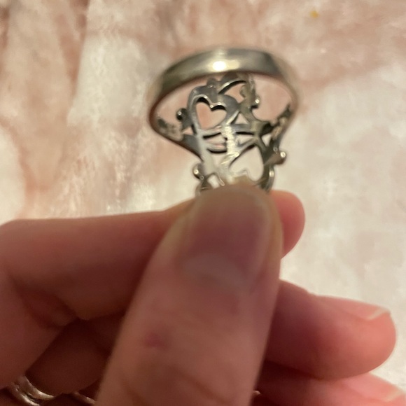 James Avery Swirls And Scrolls Heart Ring - Picture 3 of 4